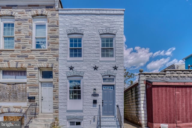 view of townhome / multi-family property