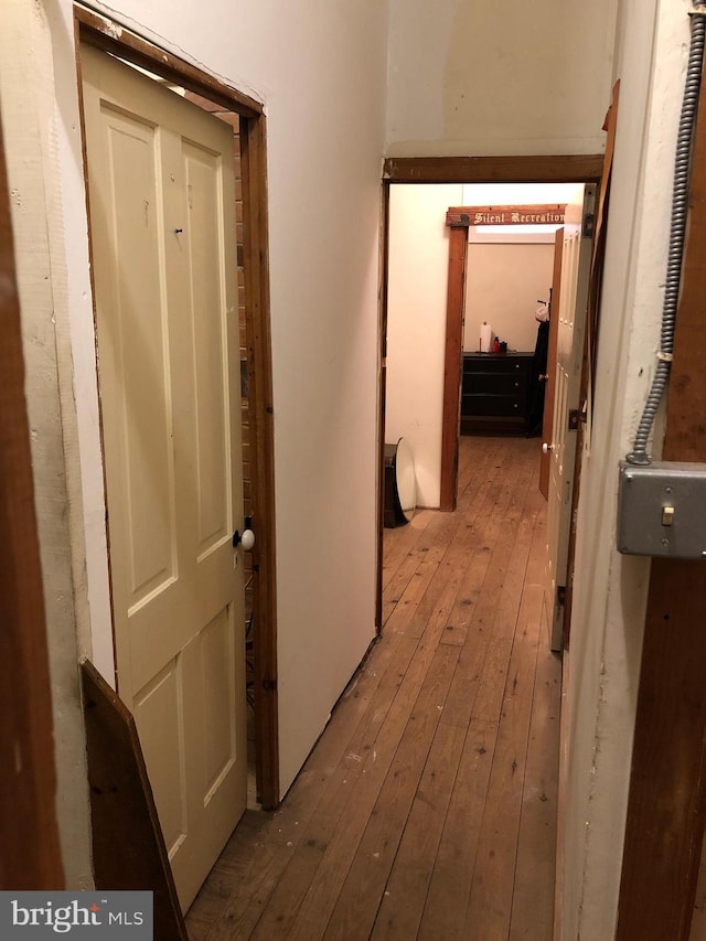 174 Jamison City Rd, Benton, PA 17814 - hall featuring hardwood / wood-style floors