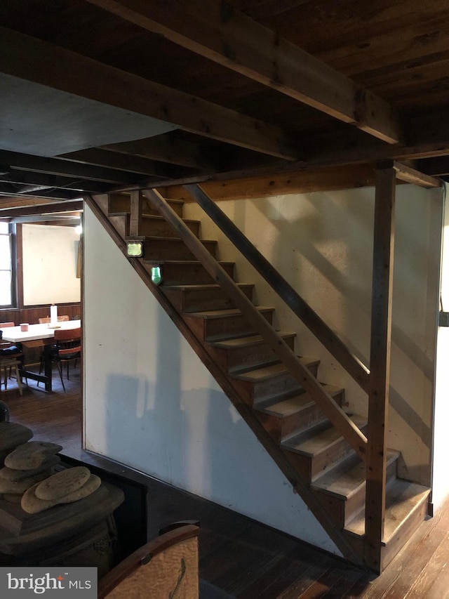 174 Jamison City Rd, Benton, PA 17814 - basement with hardwood / wood-style flooring