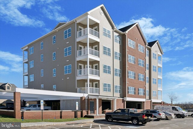 16444 River View Dr, Bristol, PA 19007 - view of building exterior with uncovered parking