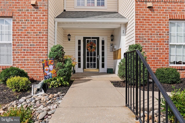 view of entrance to property