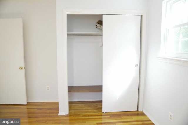 view of closet