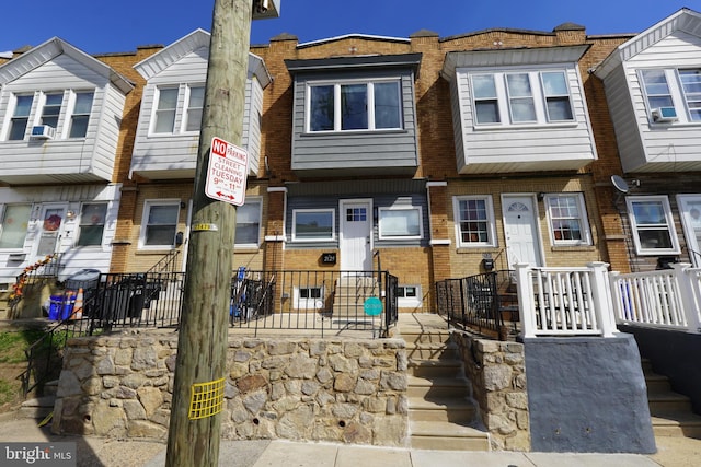 view of townhome / multi-family property