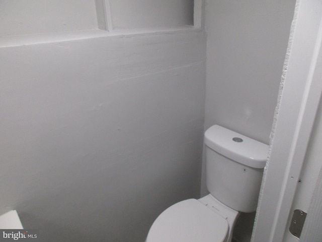 bathroom with toilet