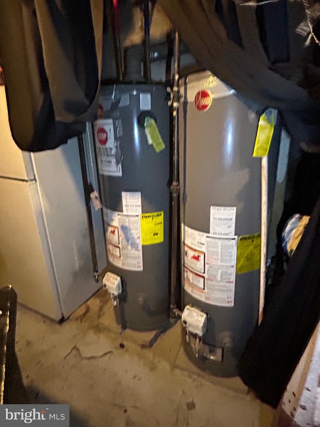 utilities with gas water heater