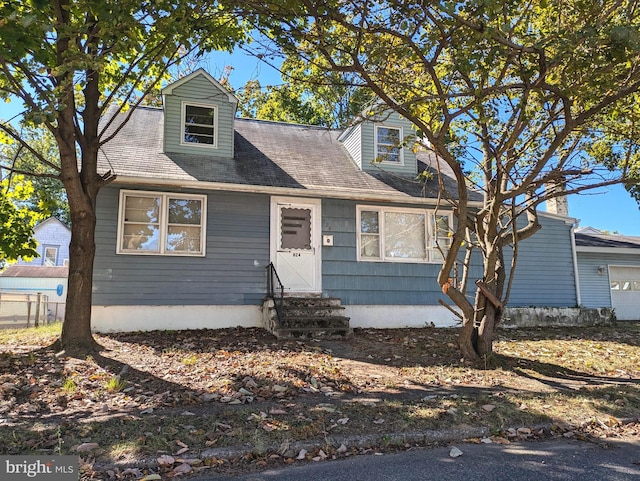 view of cape cod-style house