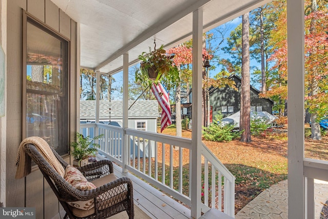 sunroom featuring a healthy amount of sunlight