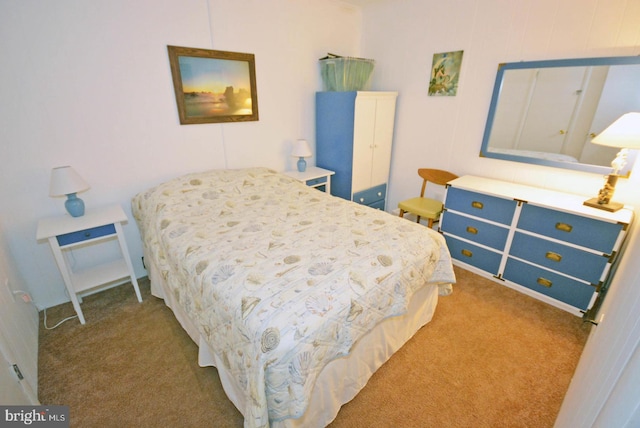 bedroom featuring carpet floors