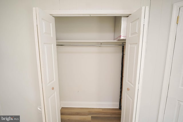 view of closet