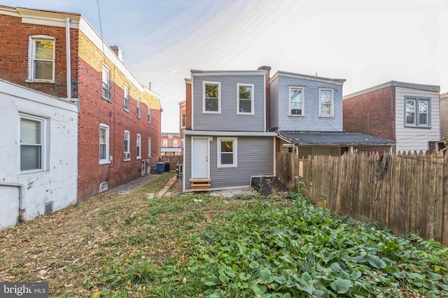 view of rear view of house