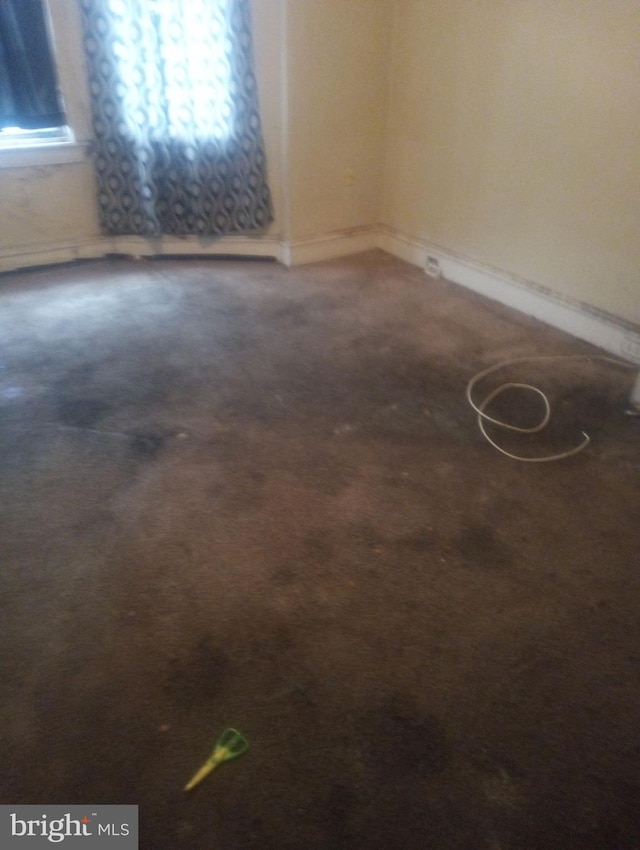 empty room featuring carpet