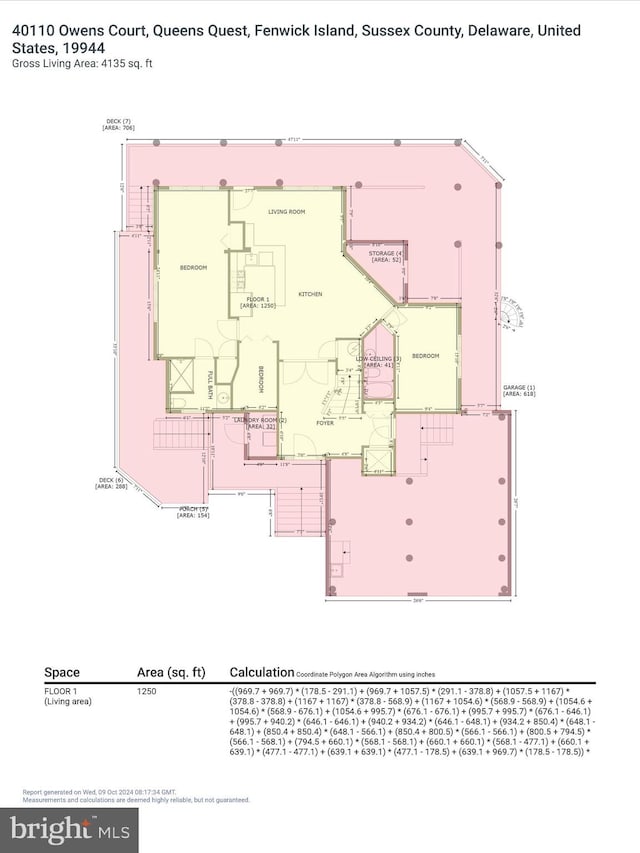 40110 Owens Ct, Fenwick Island, DE 19944 - plan