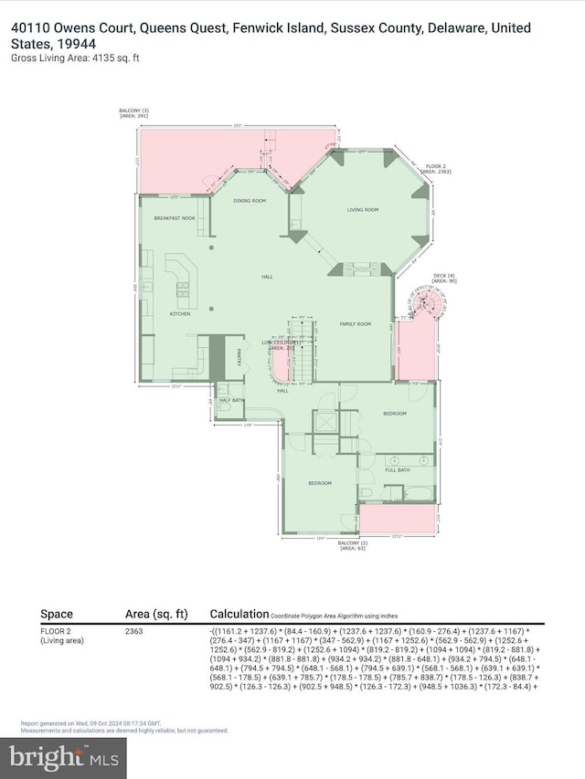 40110 Owens Ct, Fenwick Island, DE 19944 - plan