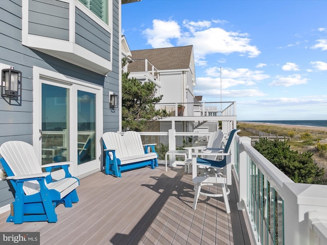 40110 Owens Ct, Fenwick Island, DE 19944 - wooden deck with a water view
