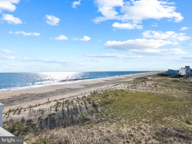 water view with a beach view