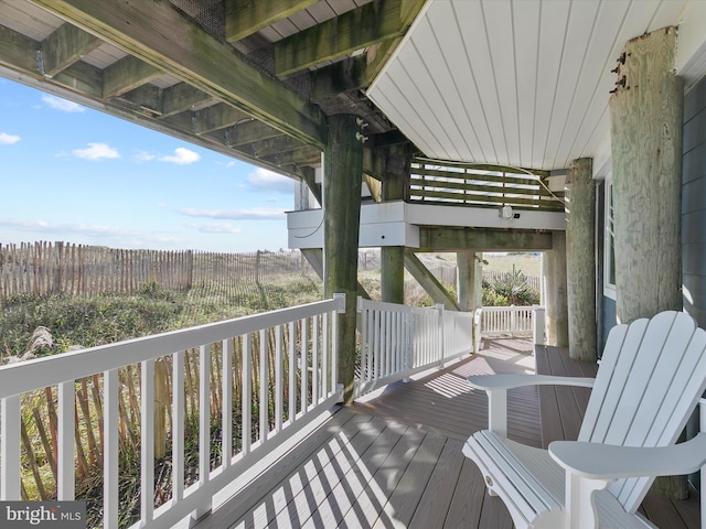 40110 Owens Ct, Fenwick Island, DE 19944 - deck with fence