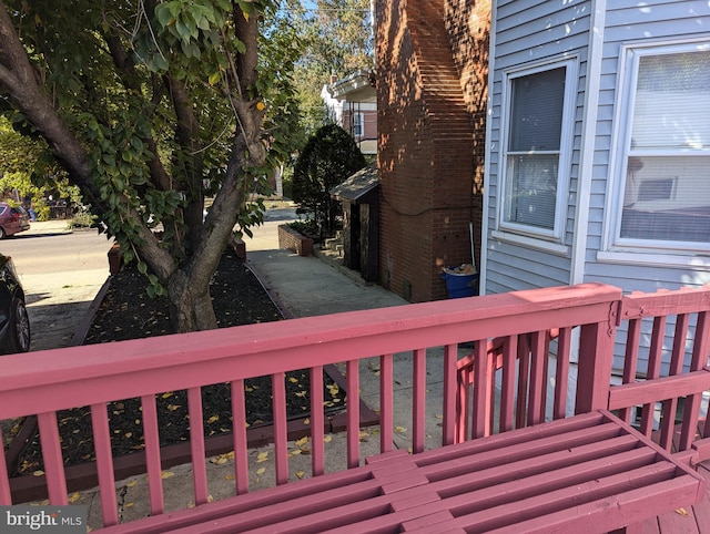 view of deck