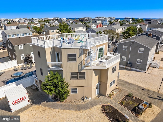 15 Weldon Pl, Long Beach Township, NJ 08008 - birds eye view of property featuring a residential view
