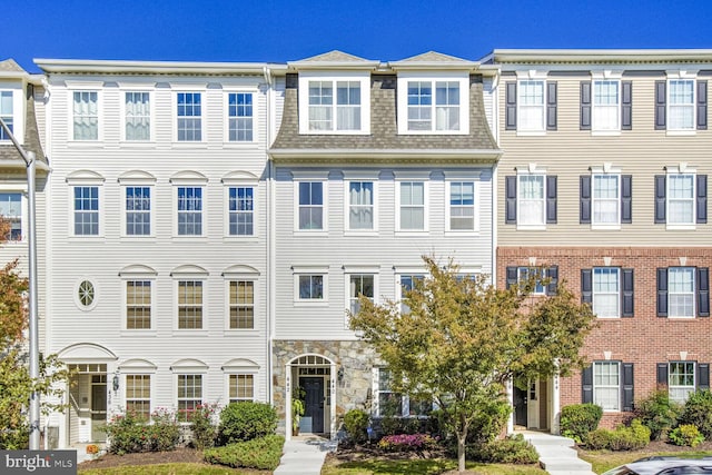 view of townhome / multi-family property