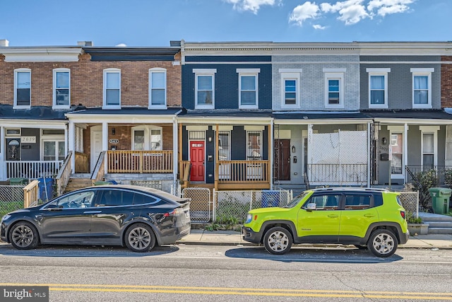 view of townhome / multi-family property