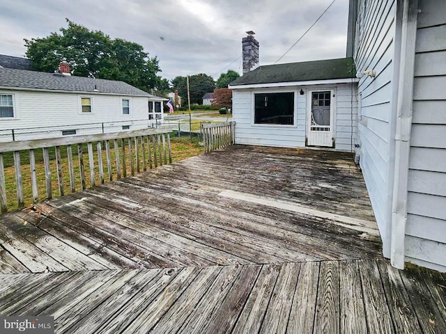 view of deck