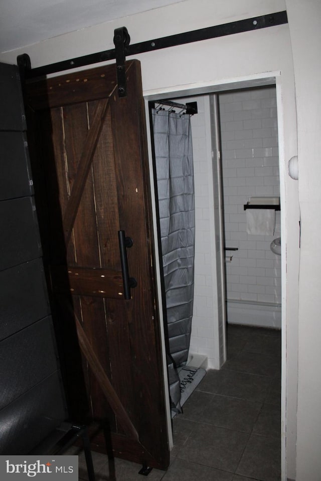 bathroom featuring tile patterned floors