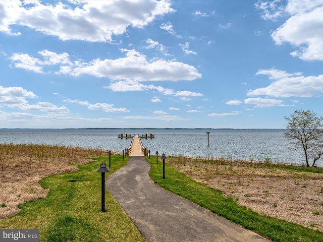 property view of water