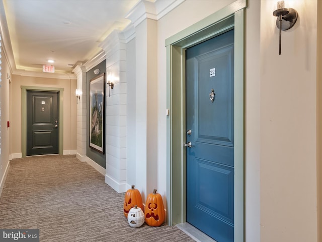 property entrance with covered porch