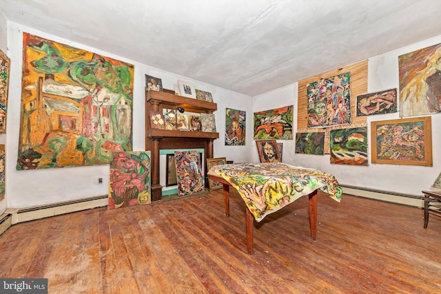 6753 Dickerson Rd, Dickerson, MD 20842 - game room featuring wood finished floors