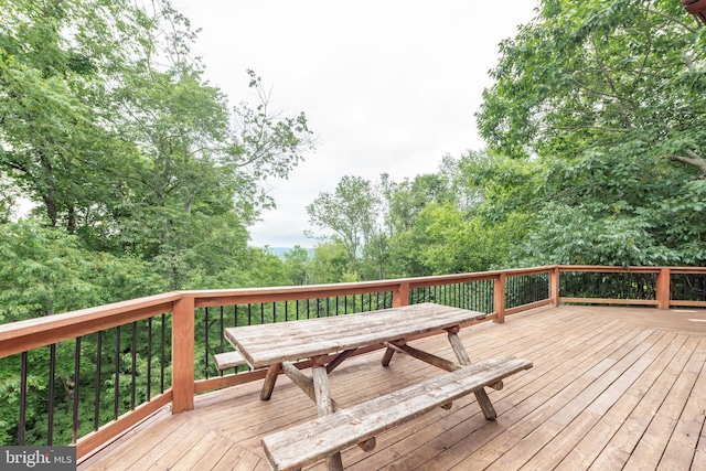 116 Wisp Mountain Rd, Mc Henry, MD 21541 - deck featuring outdoor dining space