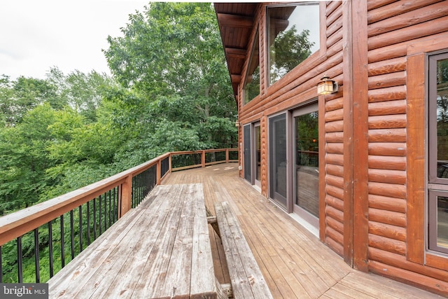 116 Wisp Mountain Rd, Mc Henry, MD 21541 - view of wooden terrace