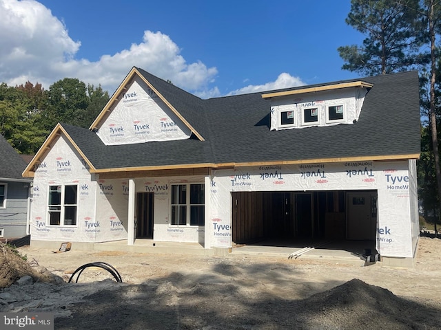 view of property under construction