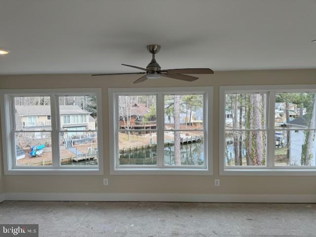 1 Tiller Ln, Ocean Pines, MD 21811 - unfurnished room with baseboards and a ceiling fan