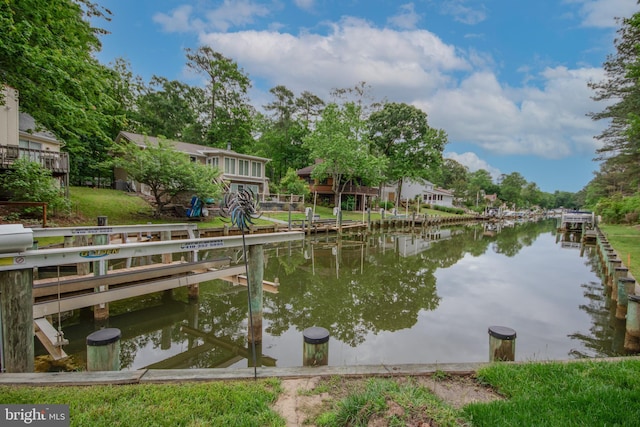 1 Tiller Ln, Ocean Pines, MD 21811 - dock with a water view