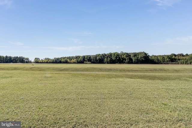 view of landscape with a rural view