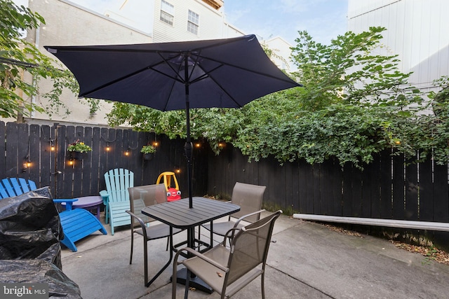 view of patio / terrace