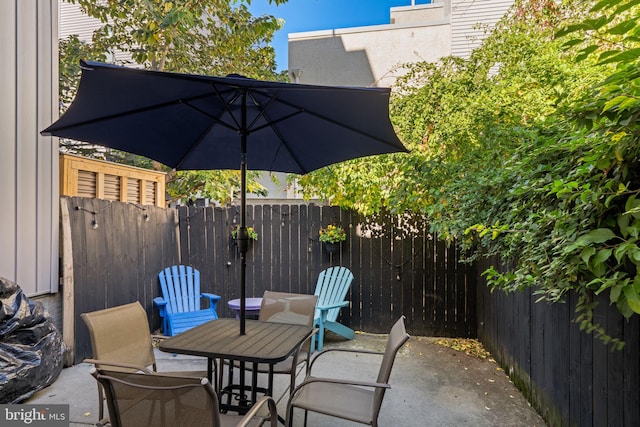 view of patio / terrace