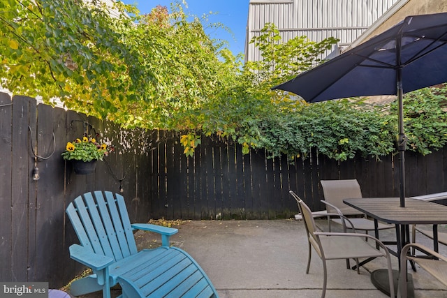 view of patio / terrace