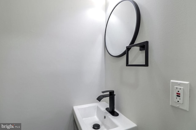 bathroom with a sink