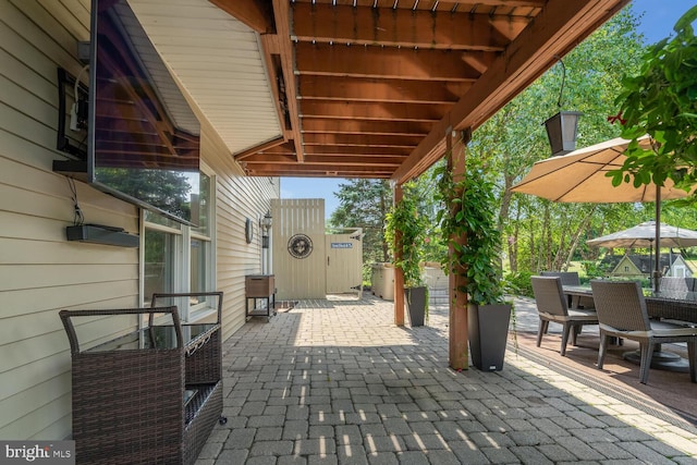 view of patio / terrace