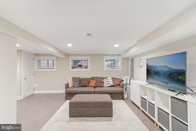 view of living room