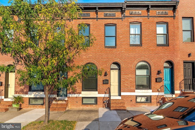 view of townhome / multi-family property