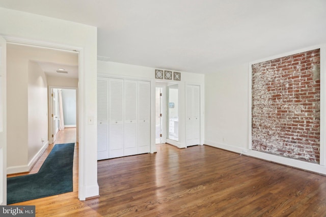 entryway featuring wood-type flooring