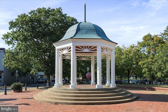 surrounding community featuring a gazebo