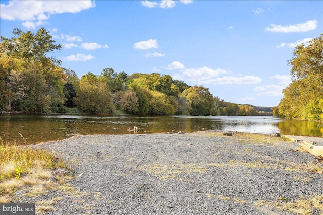 property view of water