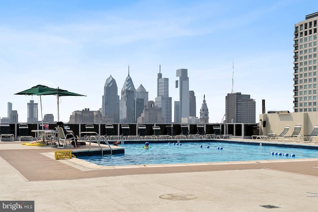 view of swimming pool