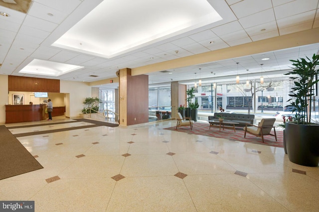 view of community lobby