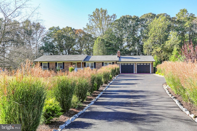 view of ranch-style home