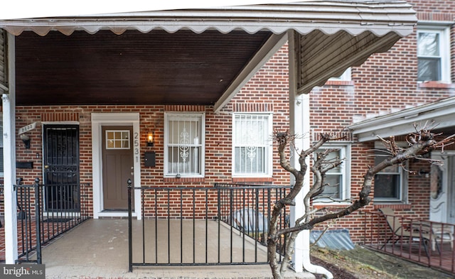 view of property entrance