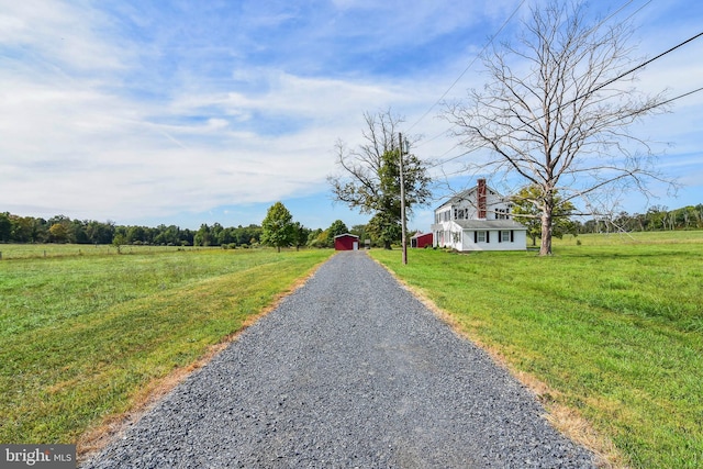 333 Carter Rd, Princeton, NJ 08540 - view of dirt / gravel driveway with a view of countryside
